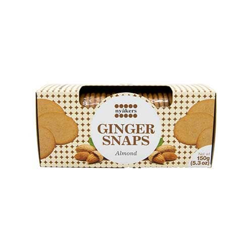 Nyakers Swedish Ginger Snaps - Almond Flavor at zucchini